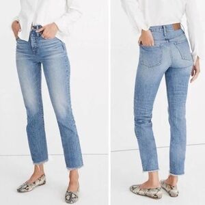 Madewell The Perfect Vintage Jean Frayed Hem